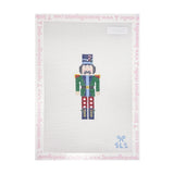 Gingham Nutcracker with Candy Cane Hat