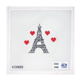 Eiffel Tower Hearts