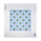 Wreath Trellis Square Pillow