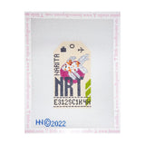 Tokyo Narita Retro Travel Tag