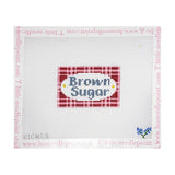 Brown Sugar Red Plaid Tag