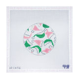 Santa Hats - Pink and Green