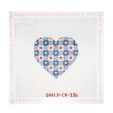 Blue and Red Heart