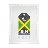 Jamiaca Wee Flag Travel Tag