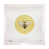 Bee Round Ornament