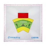 3D Wedge of Gouda Cheese