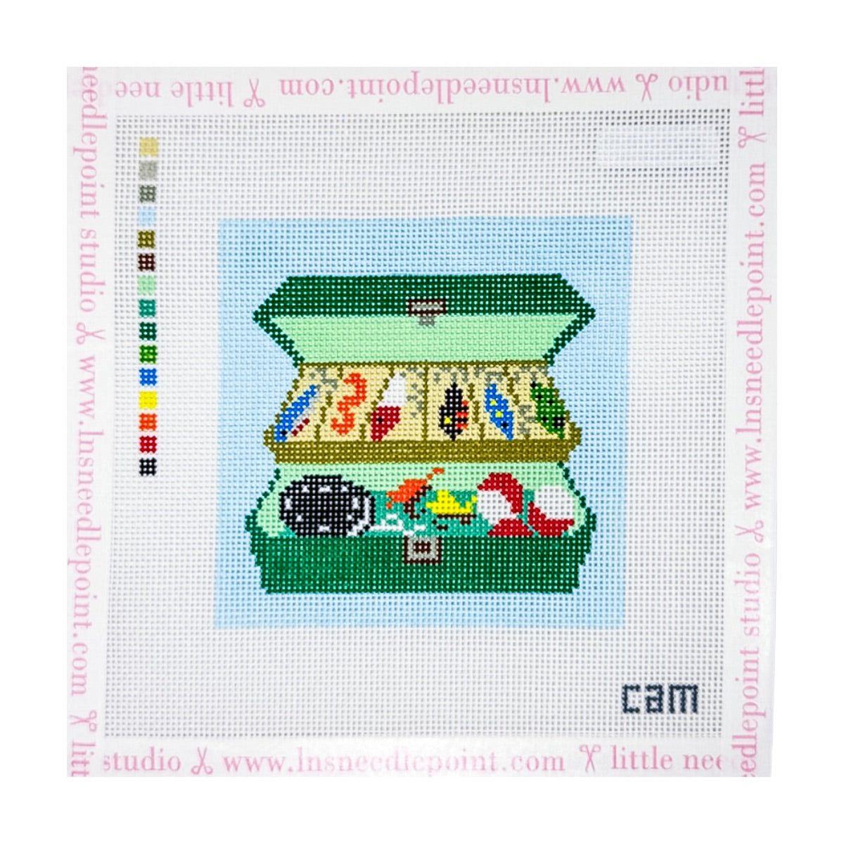 Tackle Fishing Box – Little Needlepoint Studio