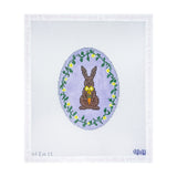 Chocolate Bunny Oval