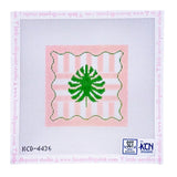Palm Square Pink/Green