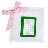 Self Finishing Passport Cover - Green