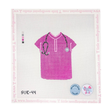 Pink Scrub Top