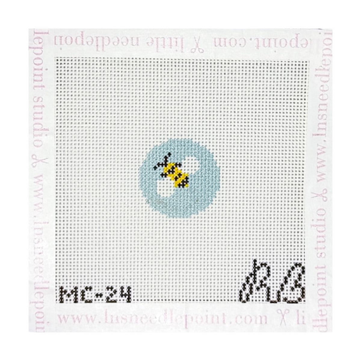 Mini Bee – Little Needlepoint Studio