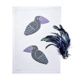 Halloween Crow with Feathers