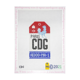 Paris CDG Travel Tag
