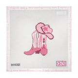 Pink Cowboy Hat & Boots