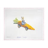 Bunny in Carrot Car