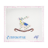 Pink Floral Bunny Rocker