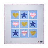 Tic Tac Toe- Stars and Stripes