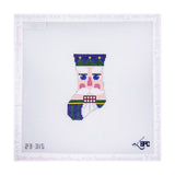 Mini Nutcracker Stocking