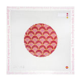 Seashell Pattern Round