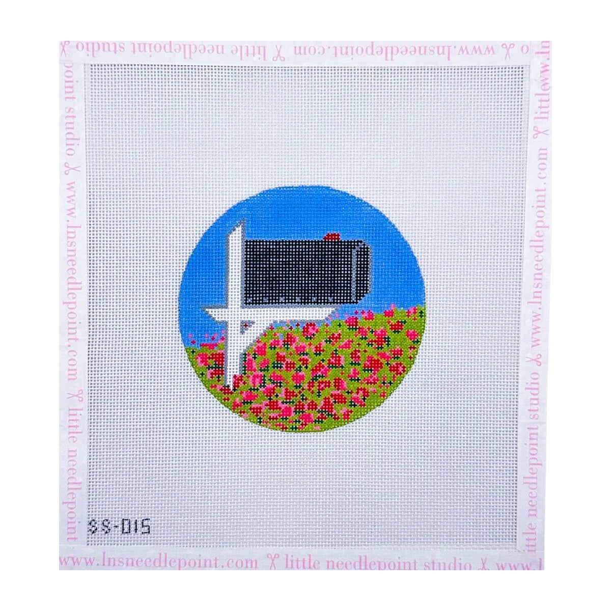 Azalea Monogram Mailbox with Stitch and Alphabet Guide – Little ...