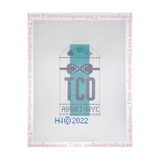 TCO Luxury Retro Travel Tag
