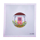 New England Spring Door with Stitch Guide
