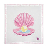 Pink Seashell with Pearl