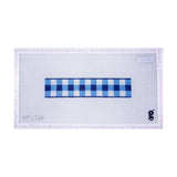 Gingham Light Blue Fob