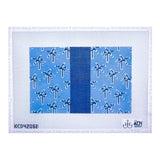 Blue Palm Tree Clutch