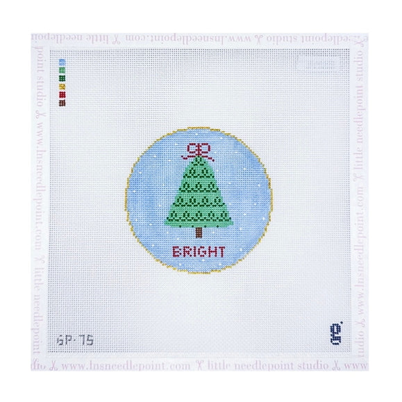 Squiggle Tree Bright Squiggle Tree – Little Needlepoint Studio
