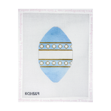 Blue and Gold Egg
