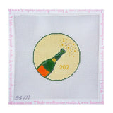 Champagne Bottle New Year's with Stitch Guide