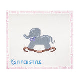 Grey Elephant Rocker