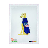 Greyhound in US Sweater