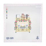 Wedding Bar Cart - Bride and Groom