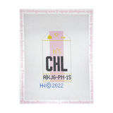 CHL Luxury Retro Travel Tag