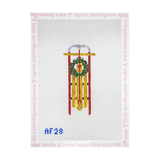 Holiday Wreath Sled