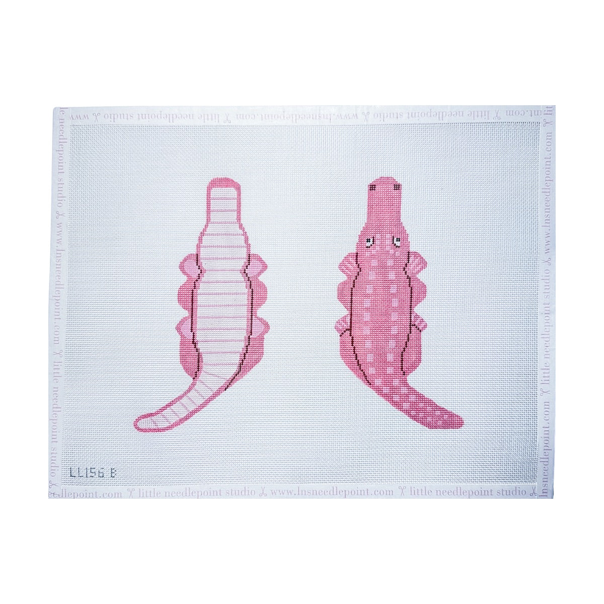 Ginger Gator – Little Needlepoint Studio