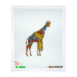 Plaid Giraffe in Spotted