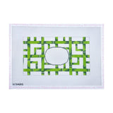 Green Bamboo Clutch