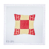 "H" Pillow 4.5"