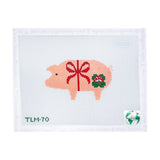 Marzipan Pig with Monogram Chart