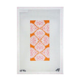 Orange and Pink Medallion Eyeglass Case