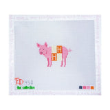 Pig in an H Blanket Luggage Tag
