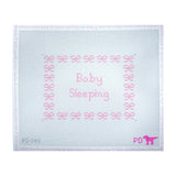 Baby Sleeping Bows - Pink