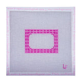 Pink Plaid Monogram
