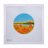 Pumpkin Patch with Stitch Guide