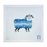 Sheep with Scallop Cardigan