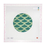 Mermaid Pattern Round